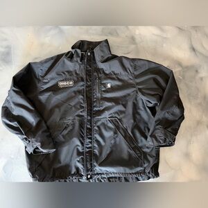 Carhartt Storm Defender Shoreline Jacket Rain J162 2XL No Hood Company Logo